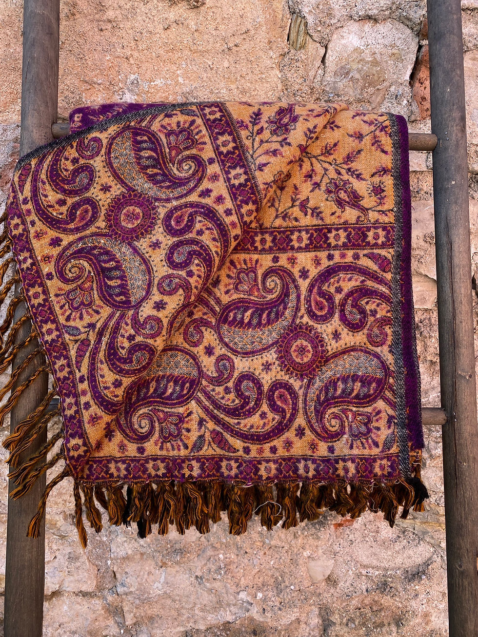 Coperta Tibetana In Lana/ Coperta Tibetana - Foto 2