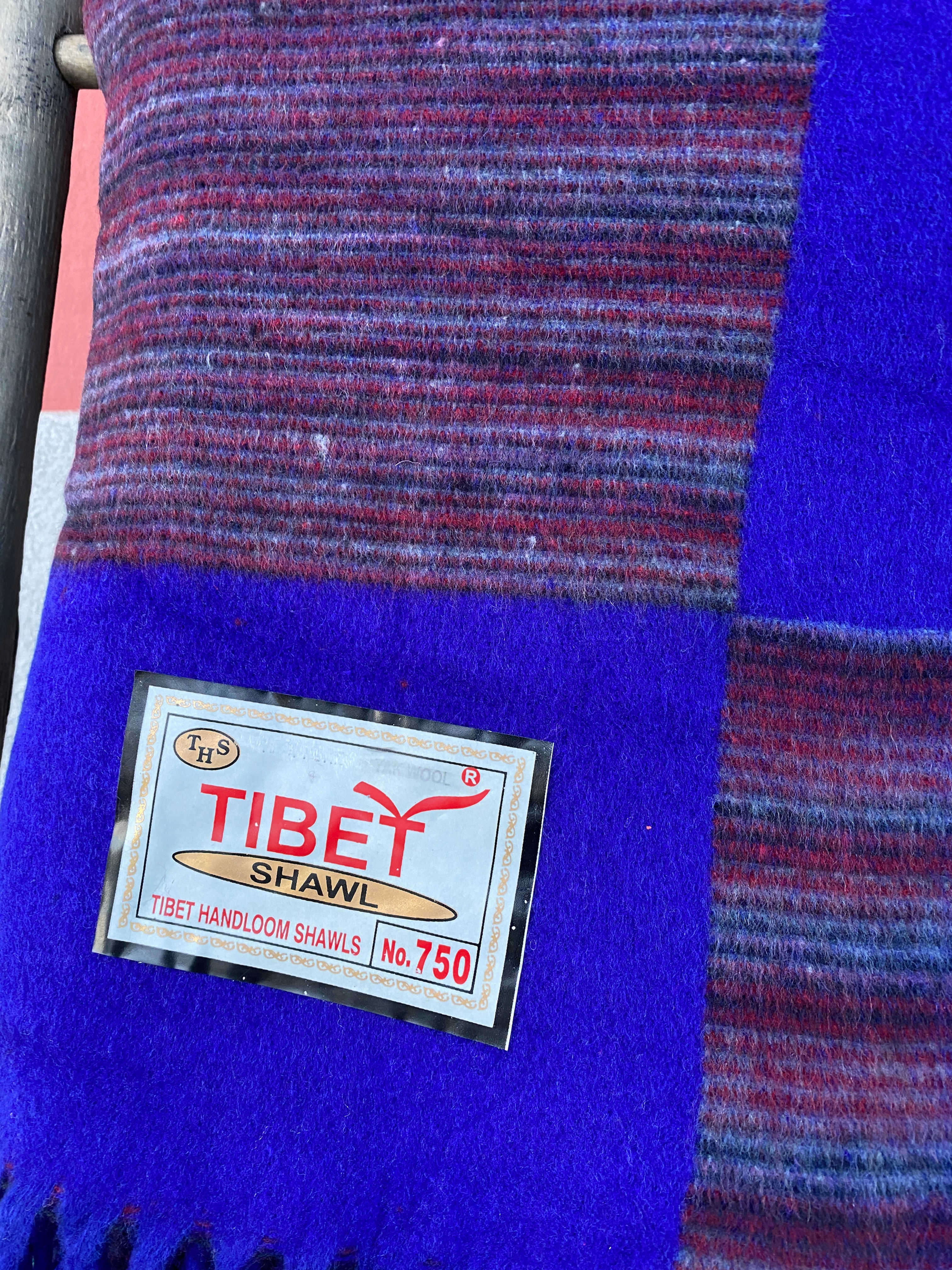 Coperta Tibetana in Lana/ Coperta Tibetana