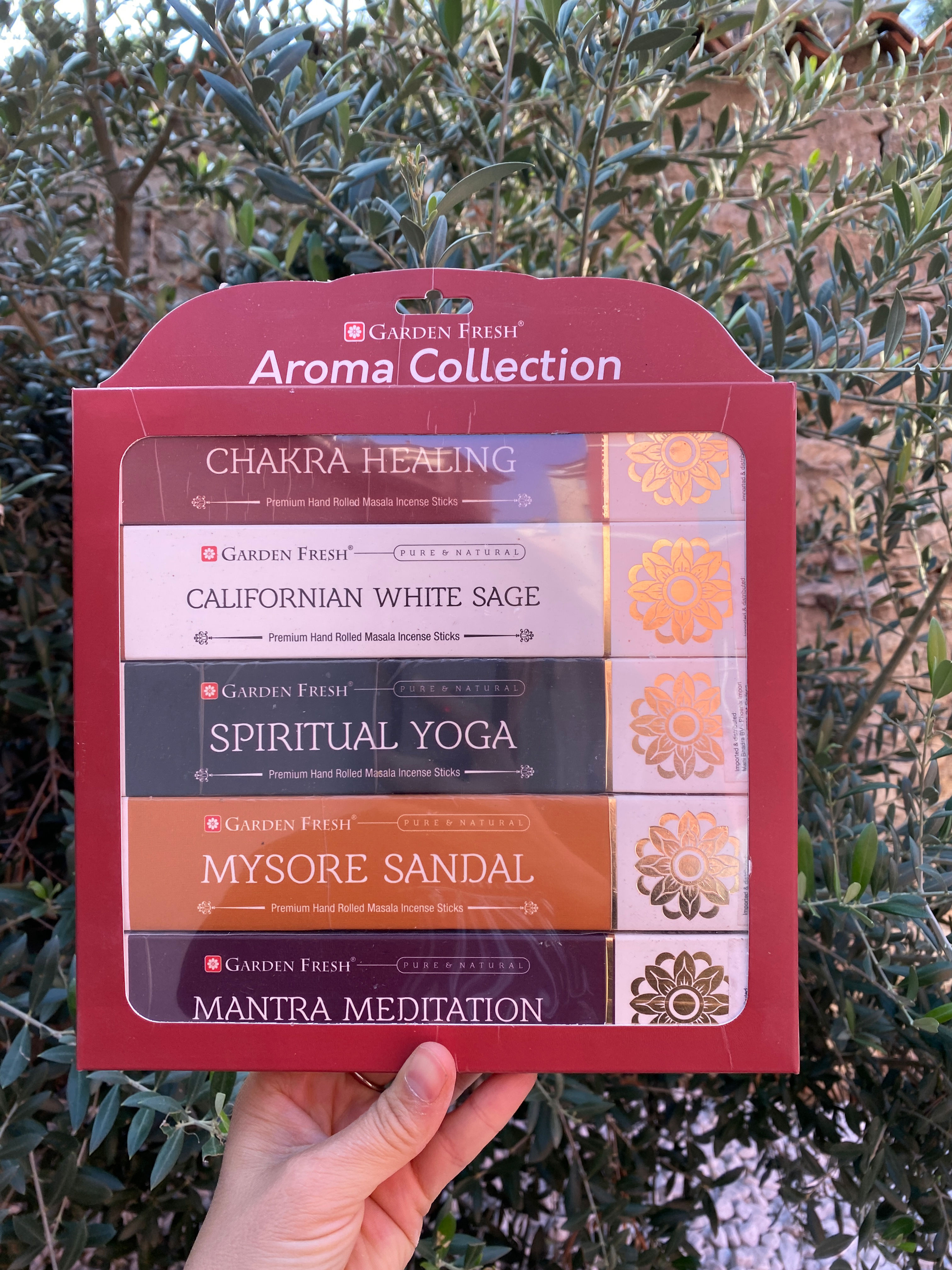 Confezione regalo 5 Incensi MASALA artigianali naturali