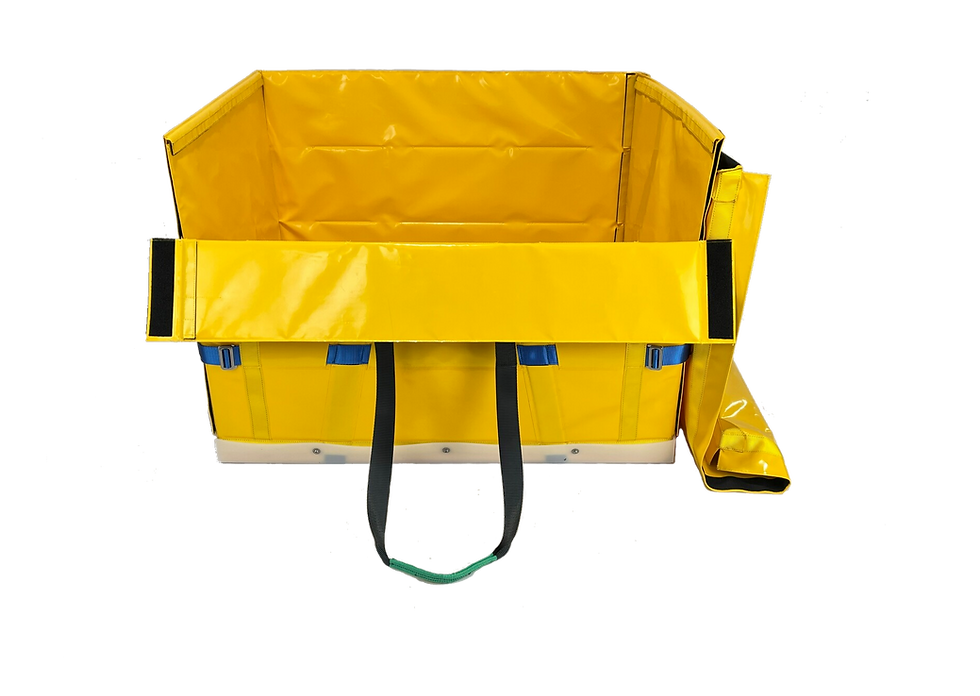 Miniatura: 1 Tonne Side Loading Lifting Bag 1100x800x800mm High. 704 Litres