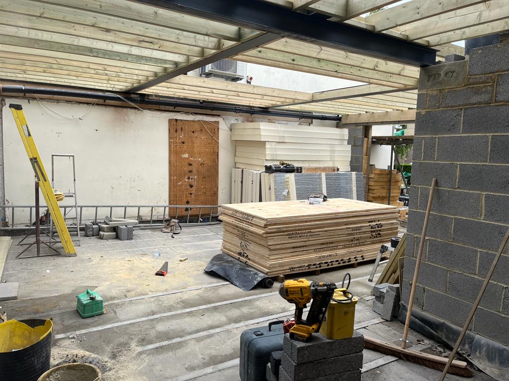 Heathbrow Road construction progress photograph 3