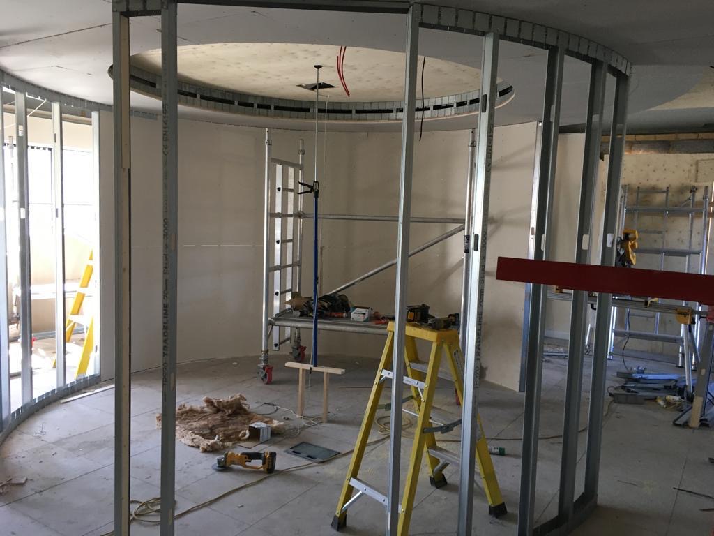 St Neots commercial office fit-out, construction and fit-out progress 7