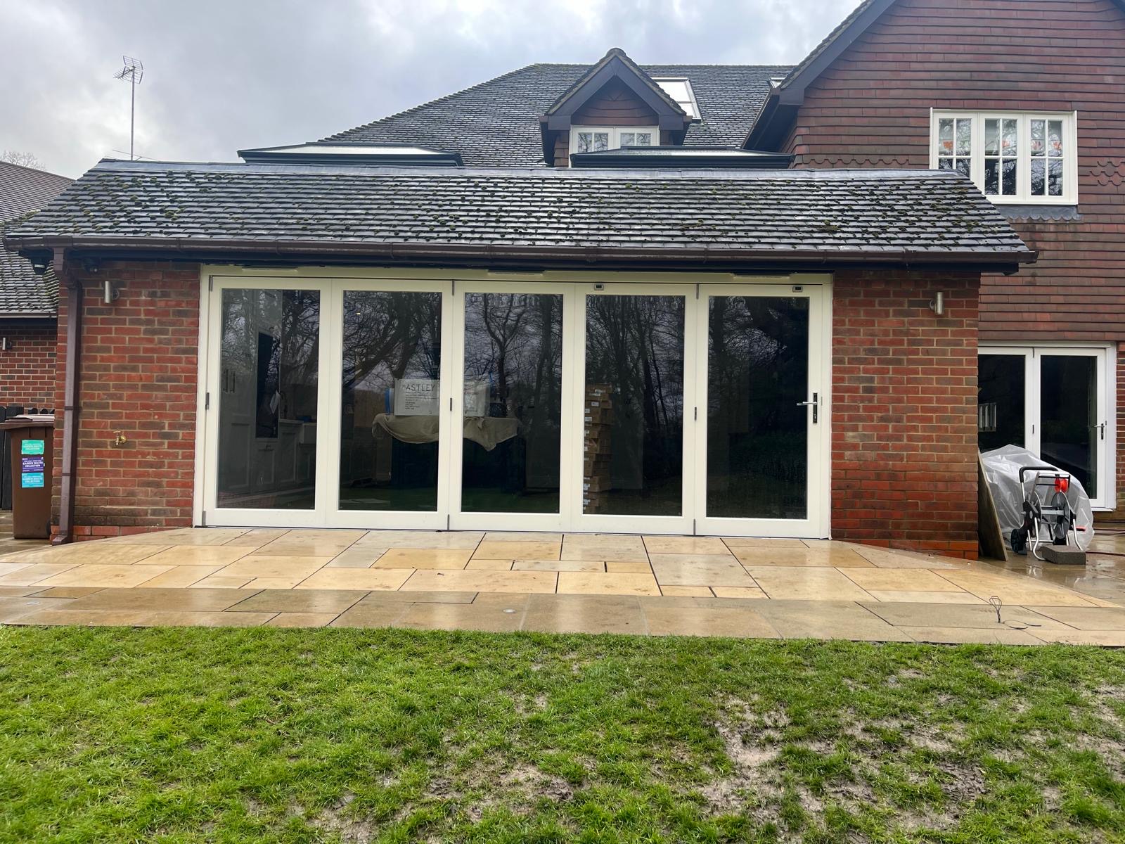 Broadleaf Grove renovation — completed rear bifold doors