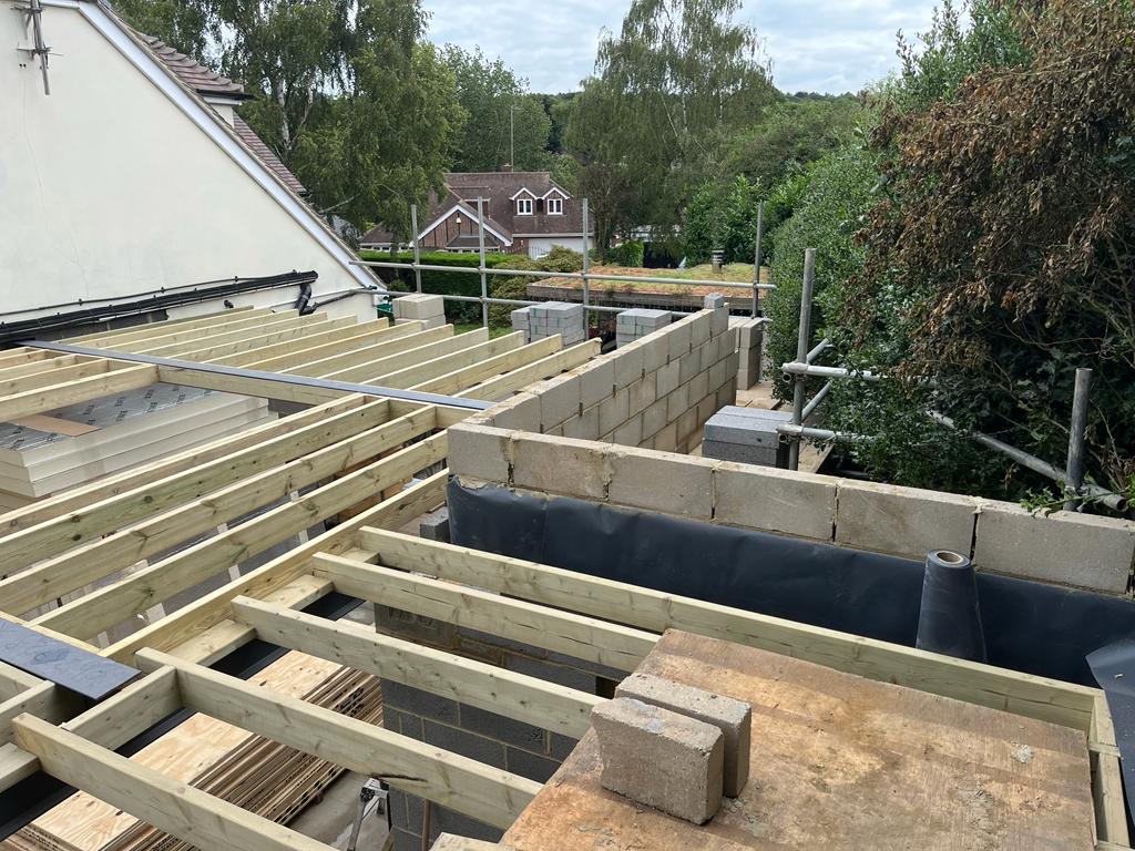 Heathbrow Road construction progress photograph 2