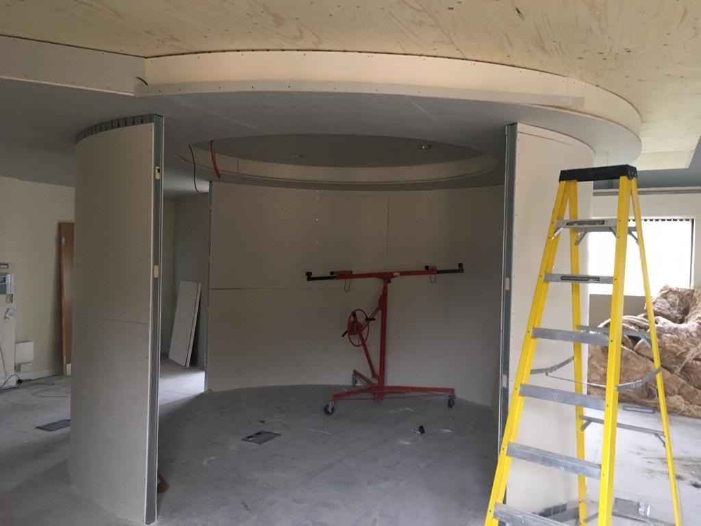 St Neots commercial office fit-out, construction and fit-out progress 9
