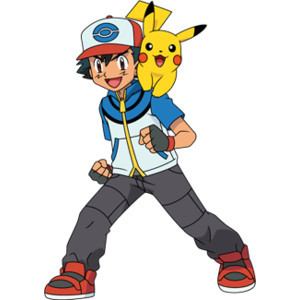 Ash rockin' his gloves