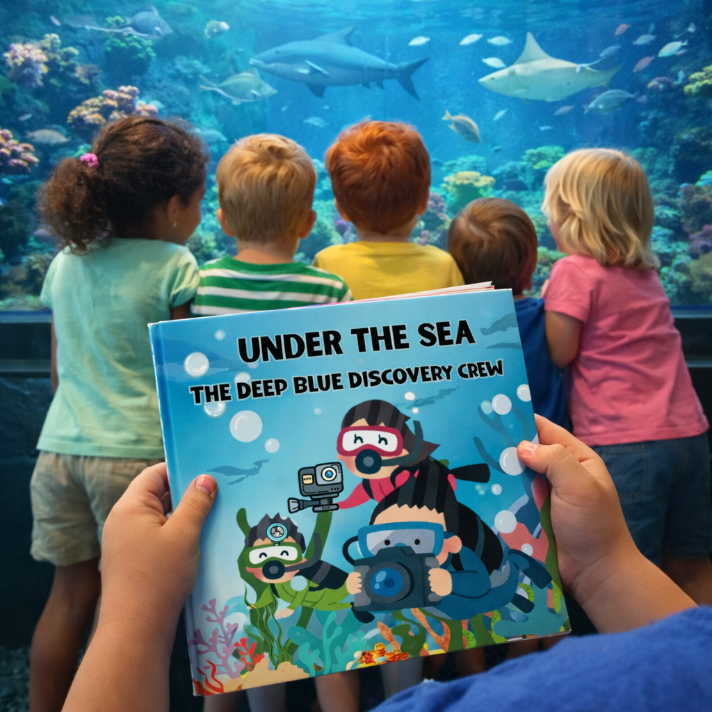 Under The Sea, the deep blue discovery crew
