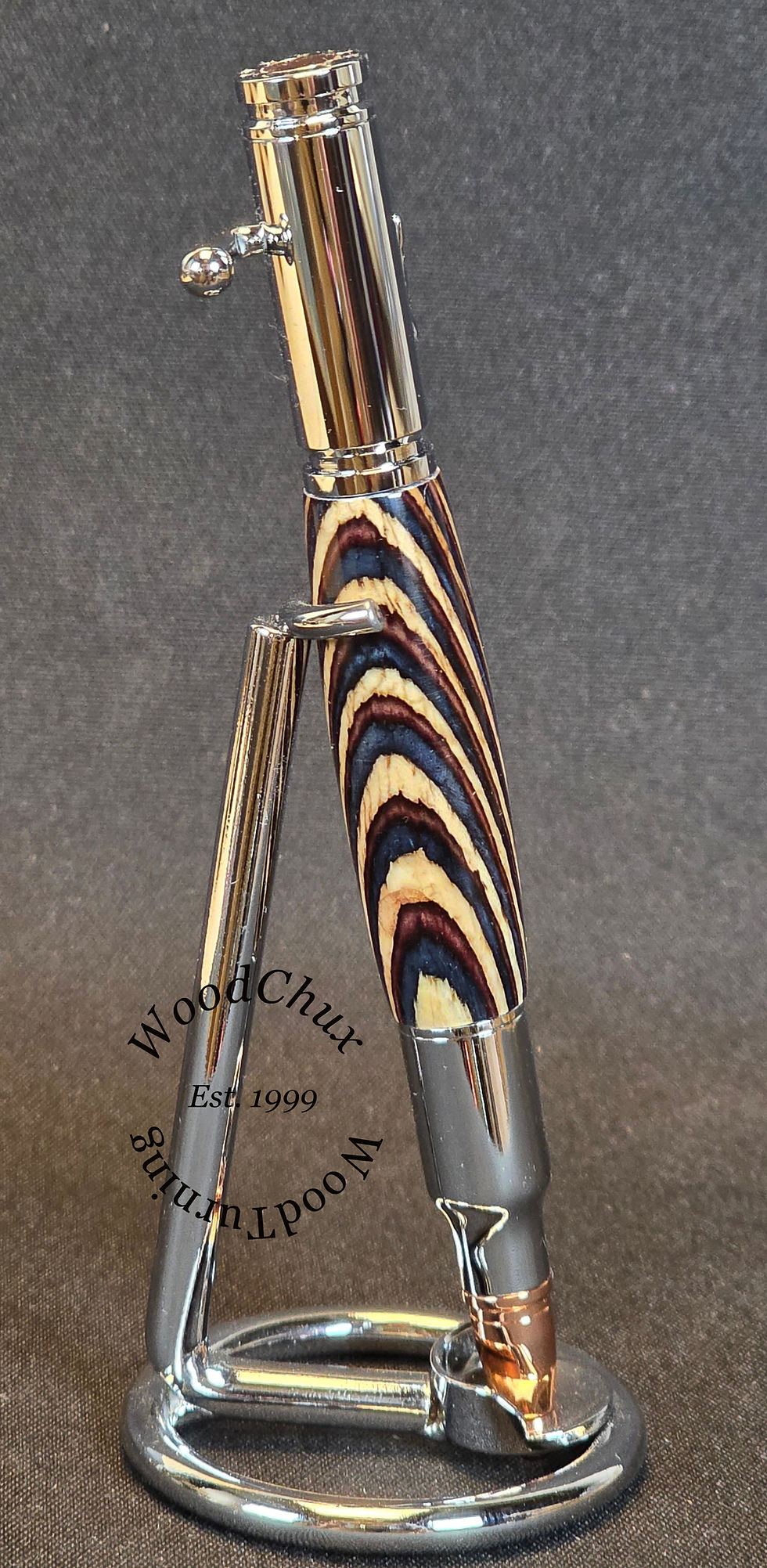 Thumbnail: Handmade Writing Pen Spectraply Wood Bolt Action Hunting 1644