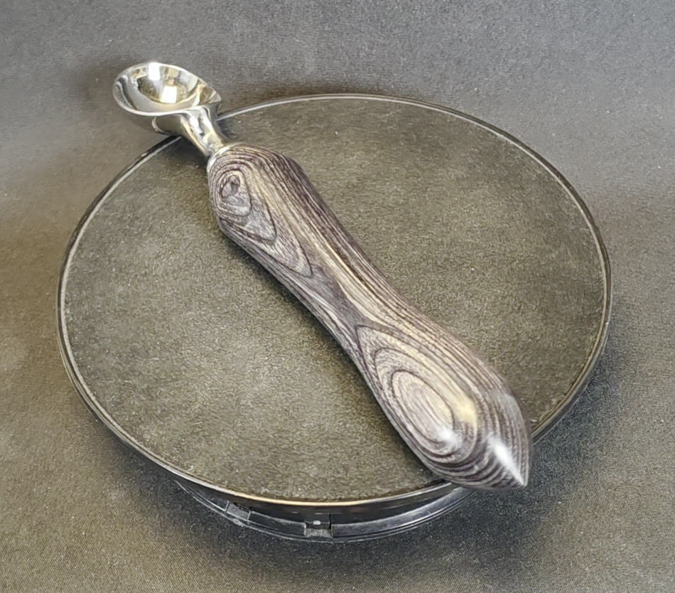 Thumbnail: Handmade Spectraply Wood Ice Cream Scoop 252
