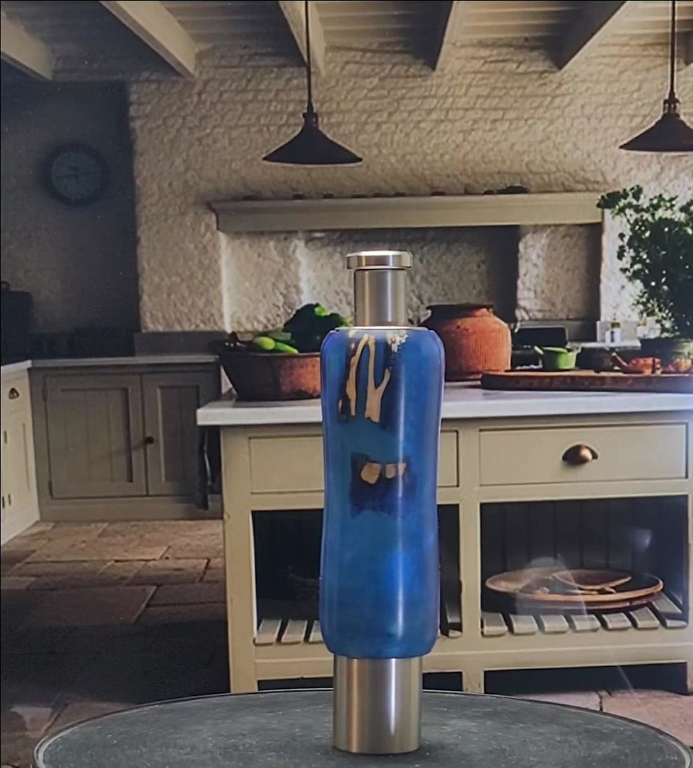 Thumbnail: The Handy One Pepper Mill Grinder Peppermill Cactus Resin 921