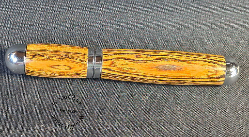 Thumbnail: Cigar Case Box Handmade Rare Bocote Wood With Cutter Punch 300