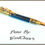 Thumbnail: Handmade Writing Pen Spectraply Wood Deer Hunter Bolt Action Hunting 921