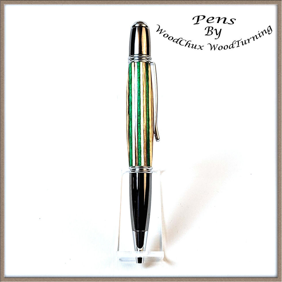 Thumbnail: Handmade Writing Pen Colorgrain Wood Gatsby Style Pen 1341