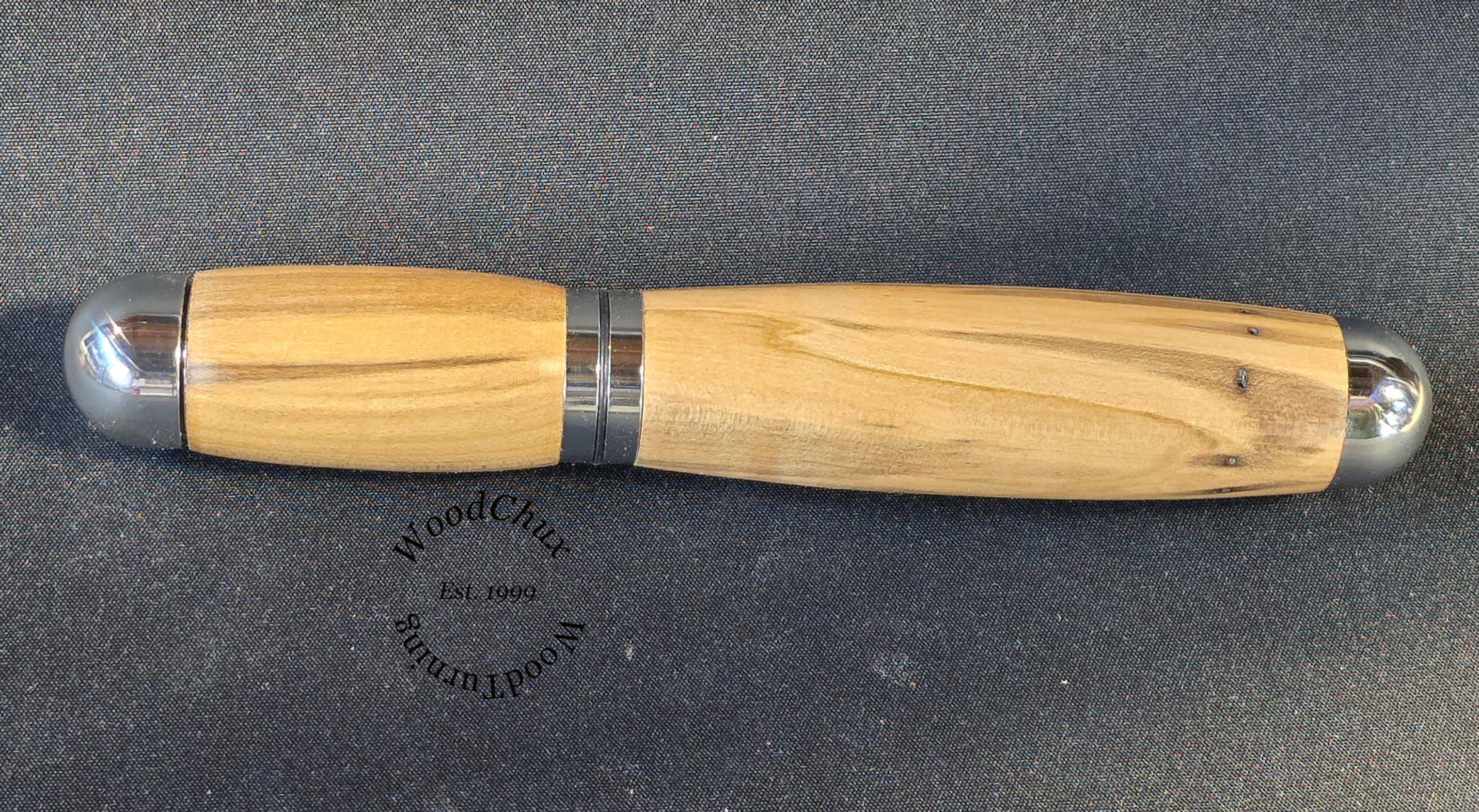 Cigar Case Box Handmade Ambrosia Maple Wood With Cutter Punch 301