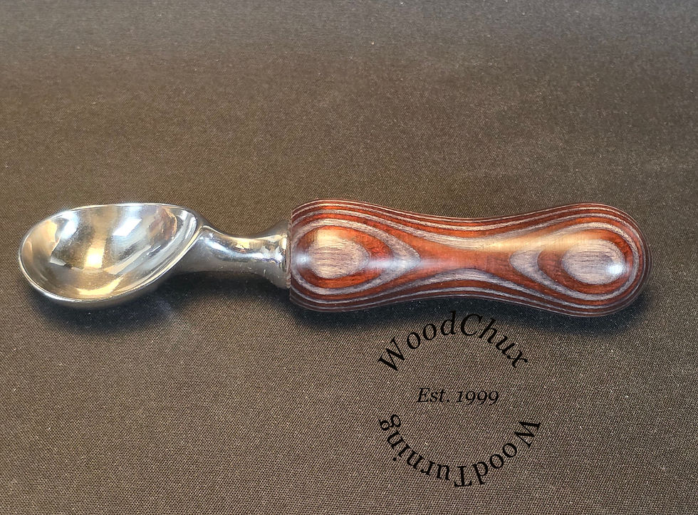 Thumbnail: Handmade Spectraply Wood Ice Cream Scoop 251