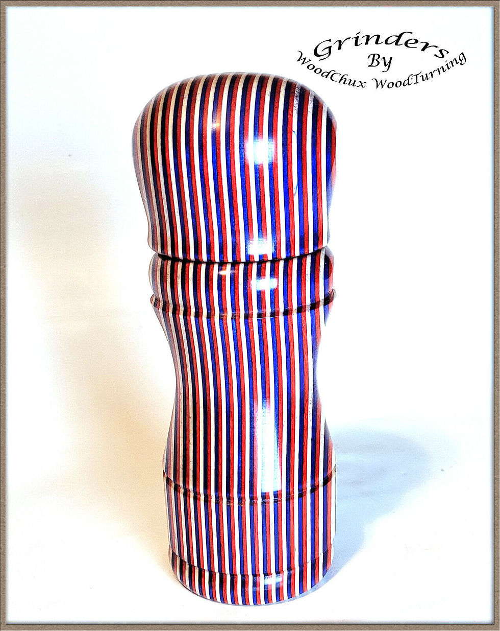 Thumbnail: Pepper Mill Grinder Peppermill Spectraply Wood 634