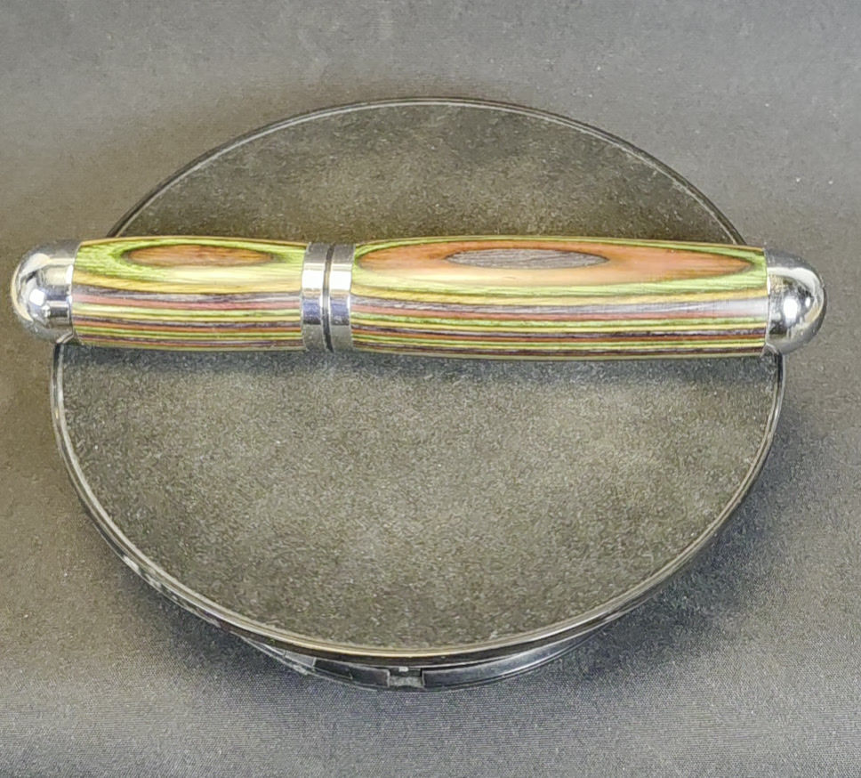 Thumbnail: Cigar Case Box Handmade Colorgrain Wood With Cutter Punch 310
