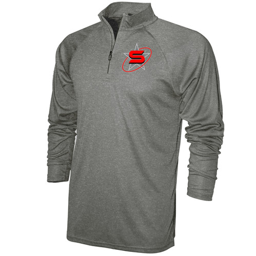 SFPS- Heathered Grey 1/4 Zip Dri Fit Pullover(Youth/Adult) | KriStitch
