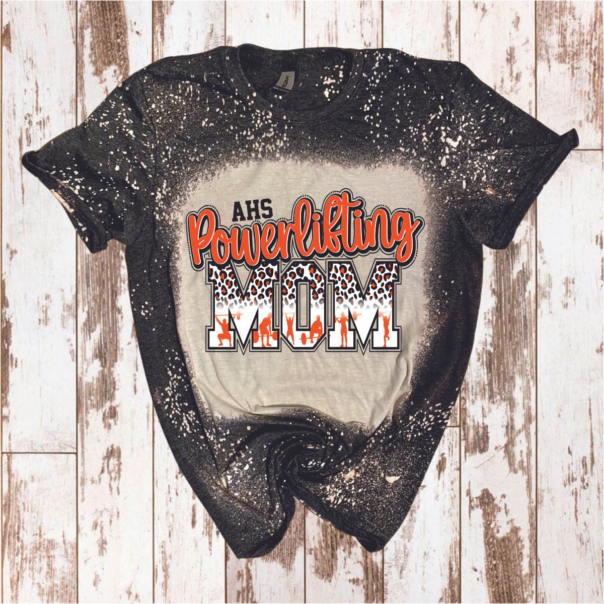 AHSPower - Mom Bleached Shirt