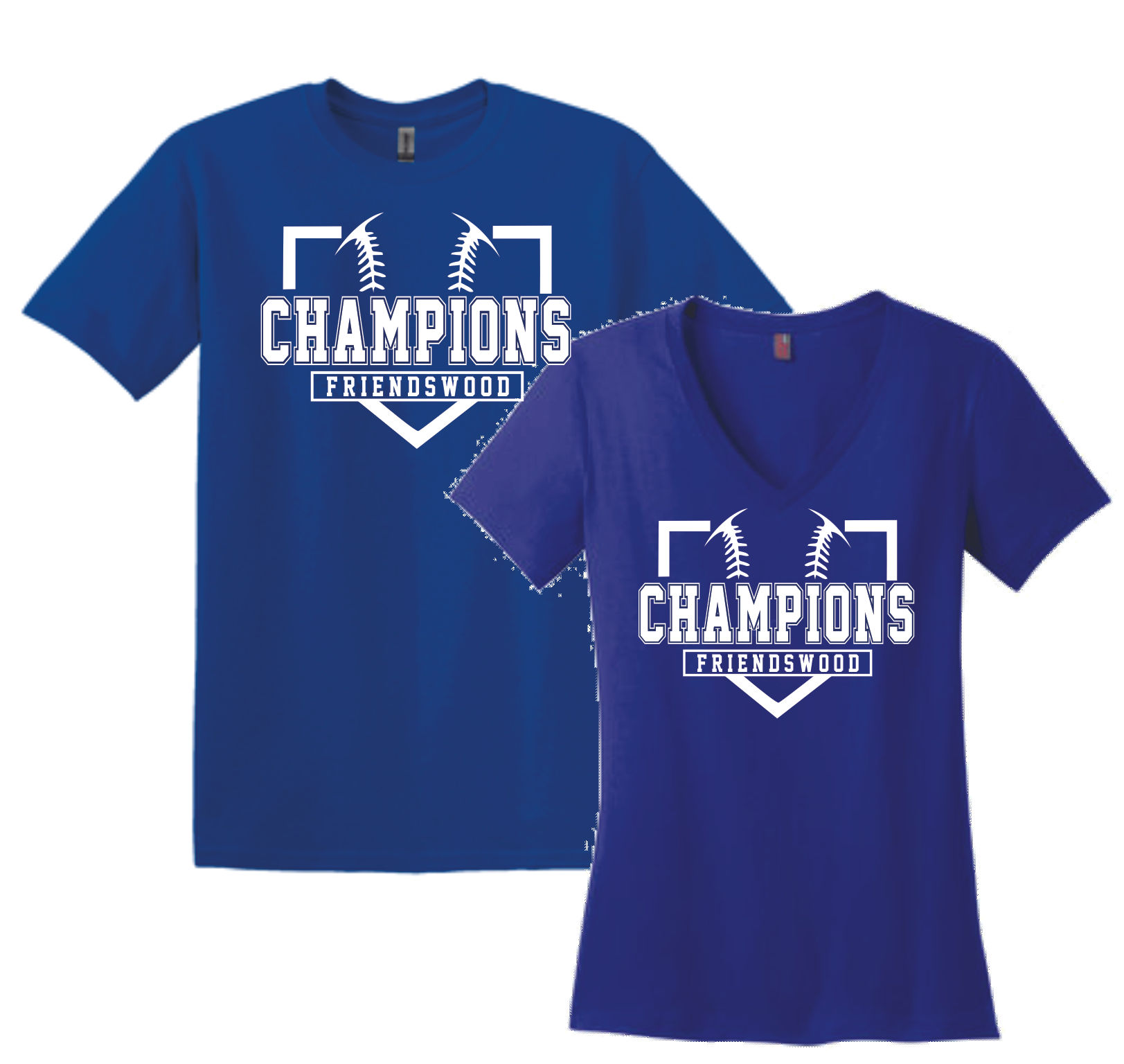 FC - COTTON Tee w/Graphic (Unisex Tee or Women's V-Neck)