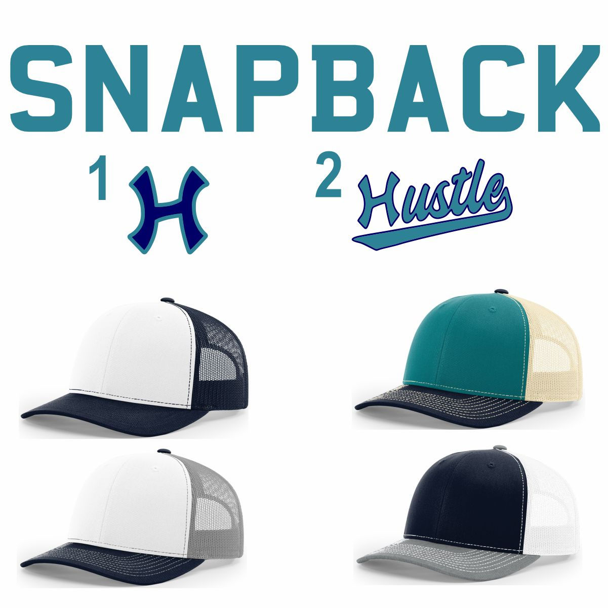 Hustle- Trucker Cap3