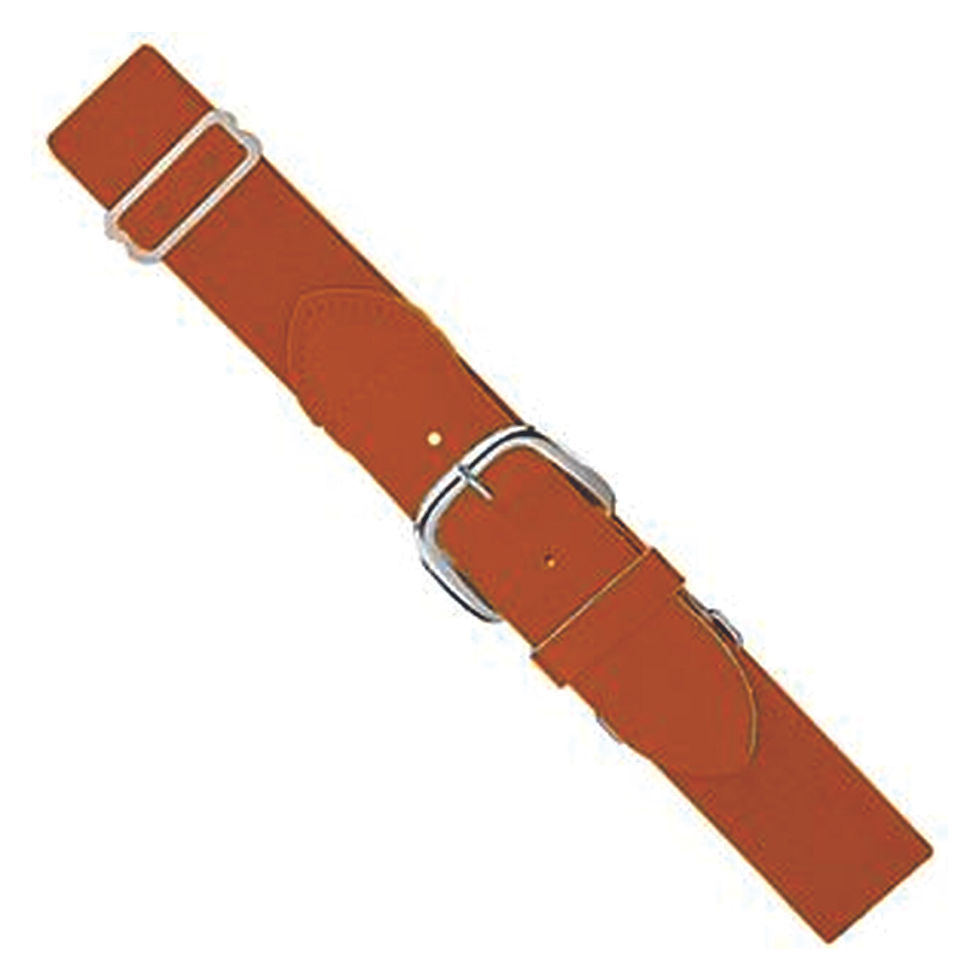 ABaseball Texas Orange Adjustable Belt KriStitch