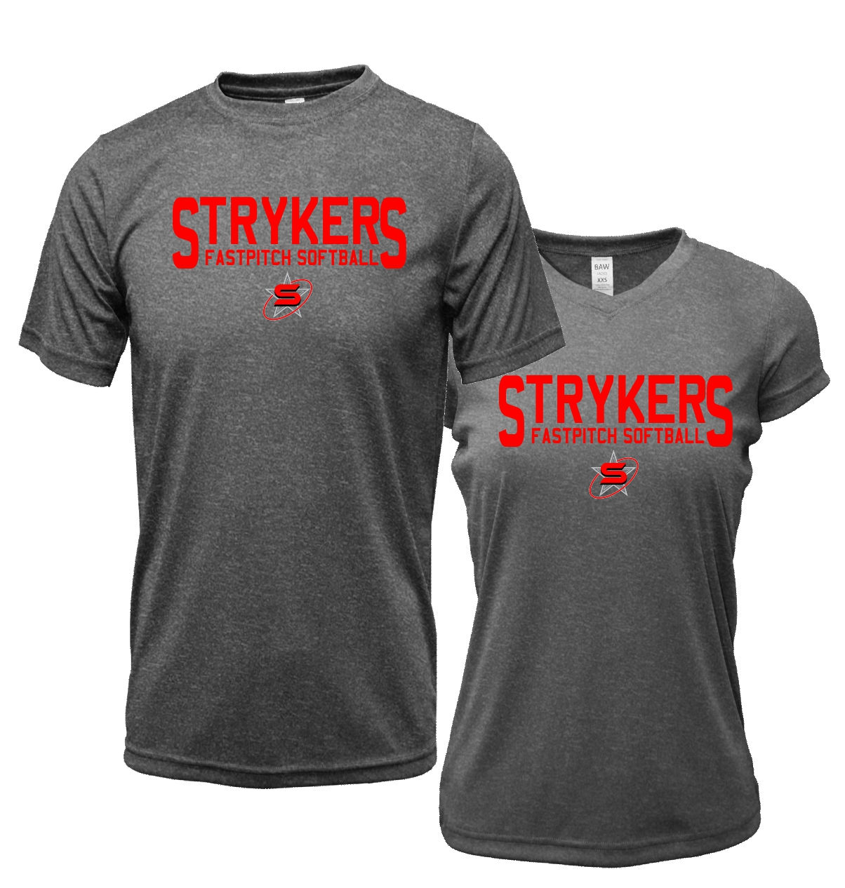 SFPS- Heathered Black Straight (Dri Fit/Cotton) (Men/Women/Youth)