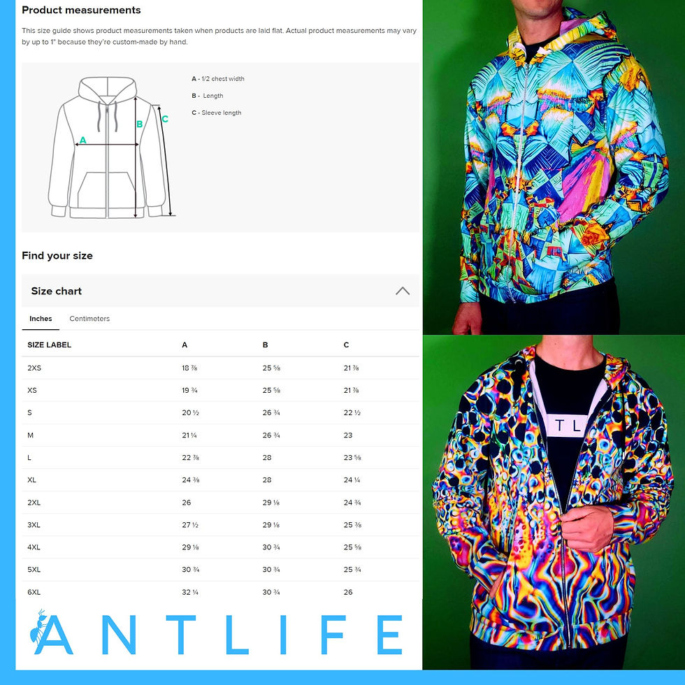 Thumbnail: Ant Life Zip Hoodie 031