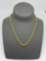 Lant din aur galben 14K, 65 cm, 14.26g. Bijuterie clasică, perfectă pentru purtare cu pandantiv sau individual.