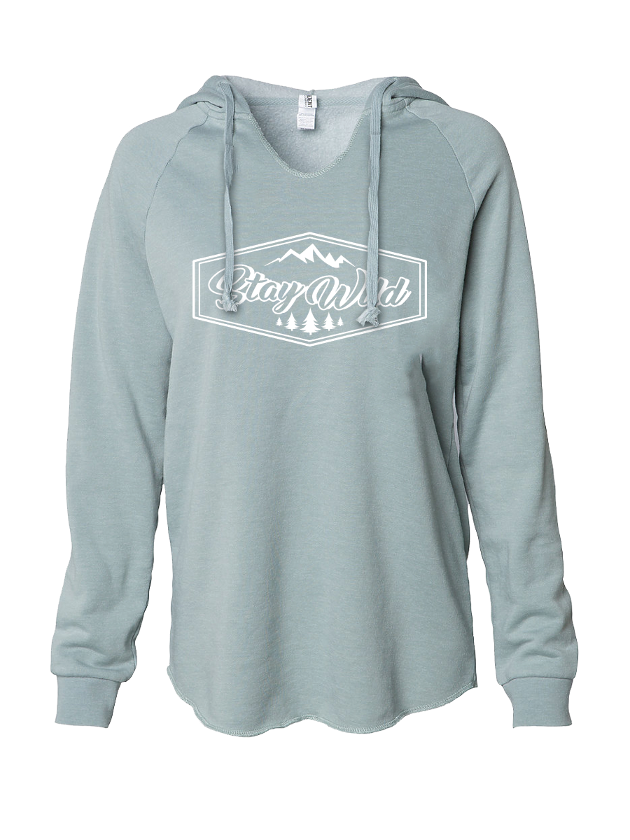 Thumbnail: Stay Wild V-Neck Hoodie