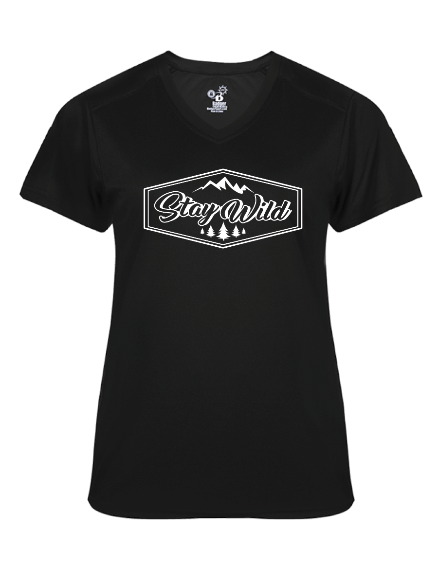 Thumbnail: Stay Wild V-Neck Performance Shirt