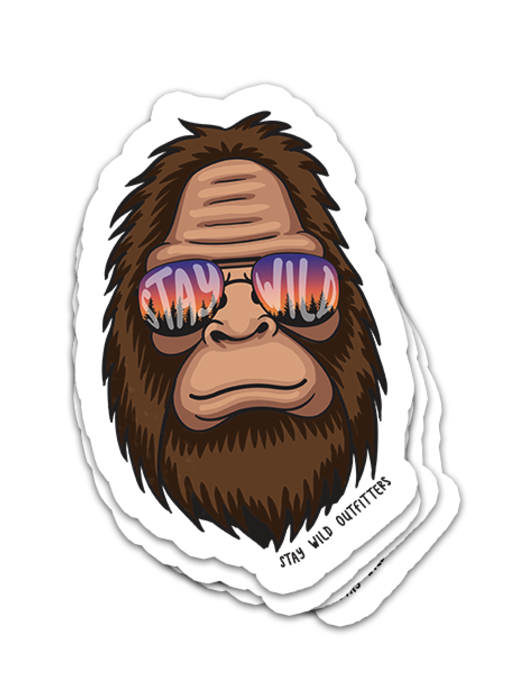Bigfoot Sticker