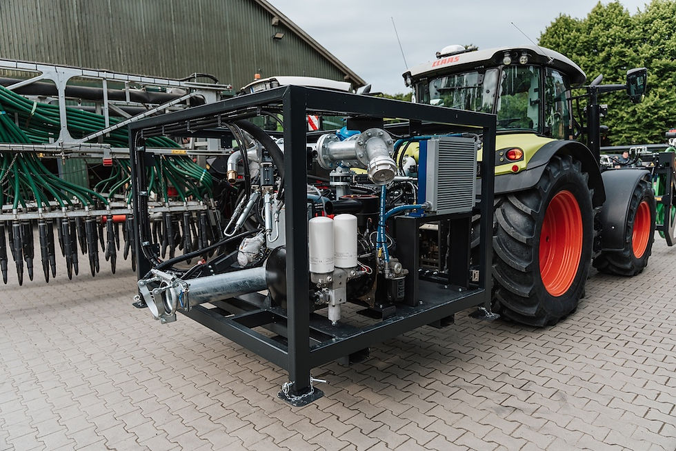 Kleine Zapfwellen-Pumpstation von Verschlauchungstechnik