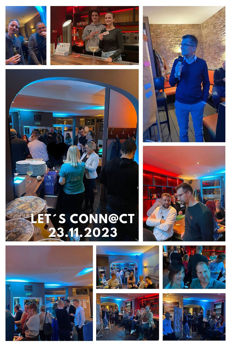 Bildercollage vom Netzwerk-Abend