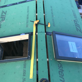 tiny home skylight roof venting