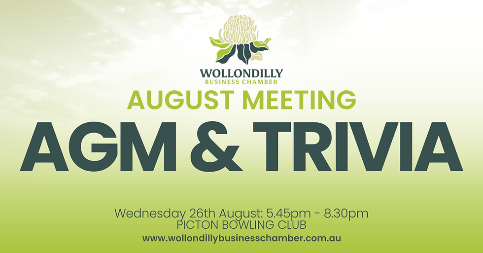 August Event: AGM & Trivia