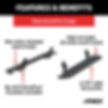 Thumbnail: RIDGESTEP COMMERCIAL RUNNING BOARDS TEXTURED BLACK