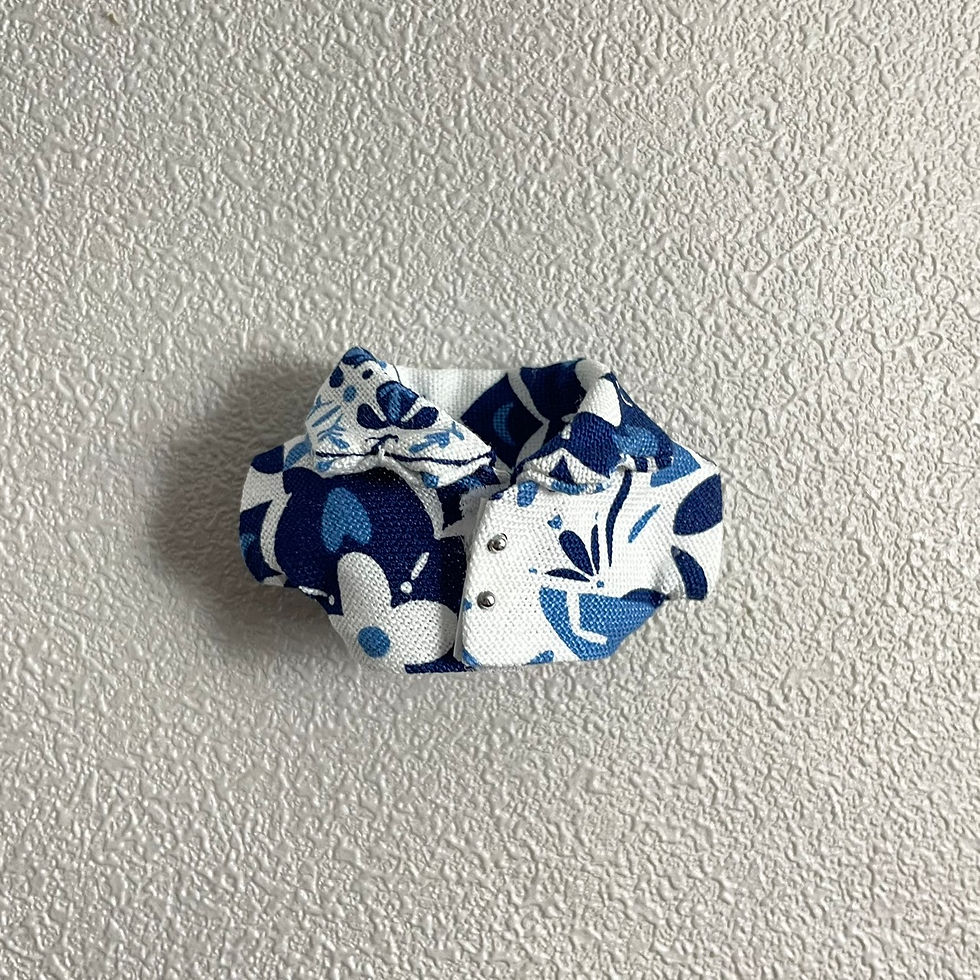 縮圖：復古風古巴襯衫