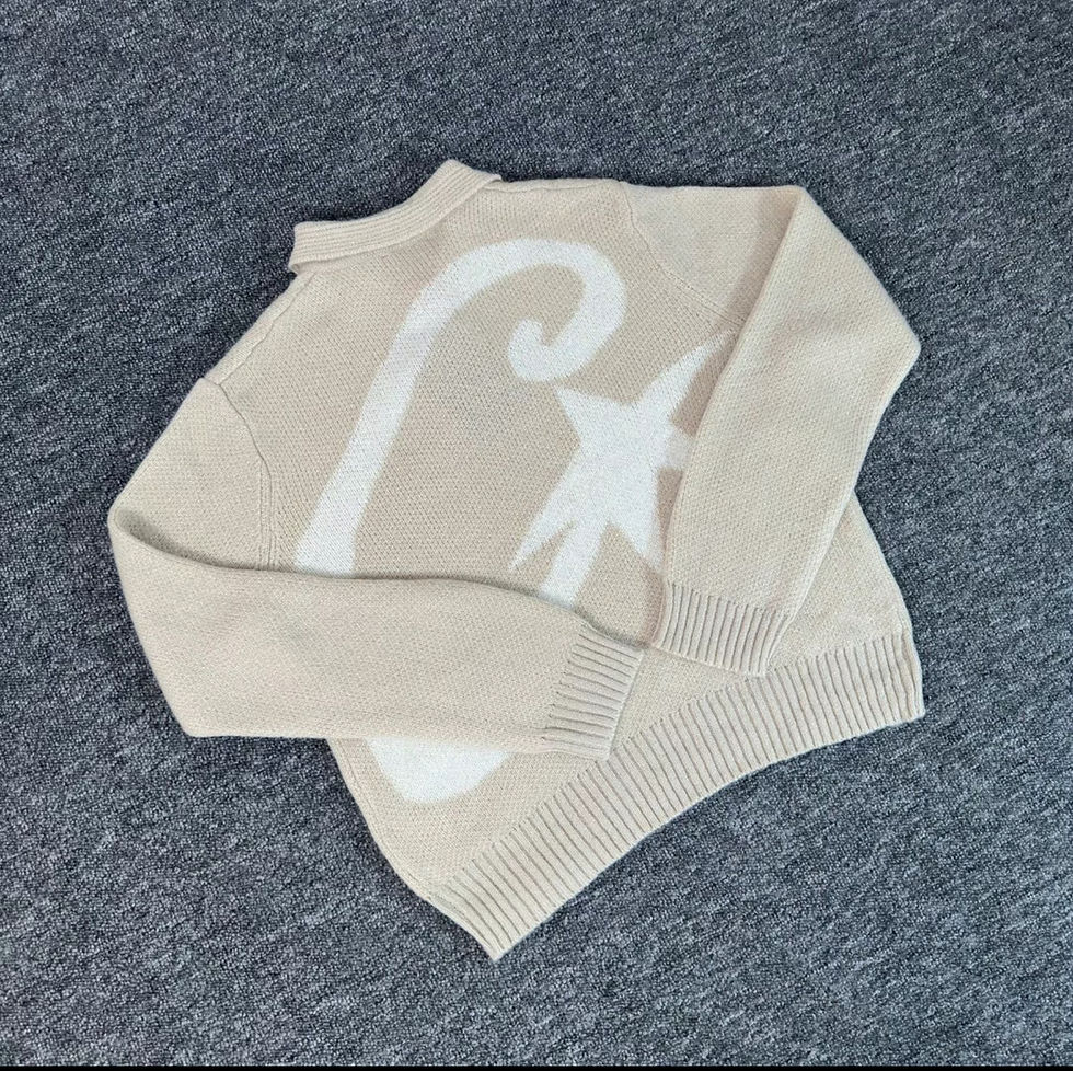 Thumbnail: Corteiz beige sweater polo