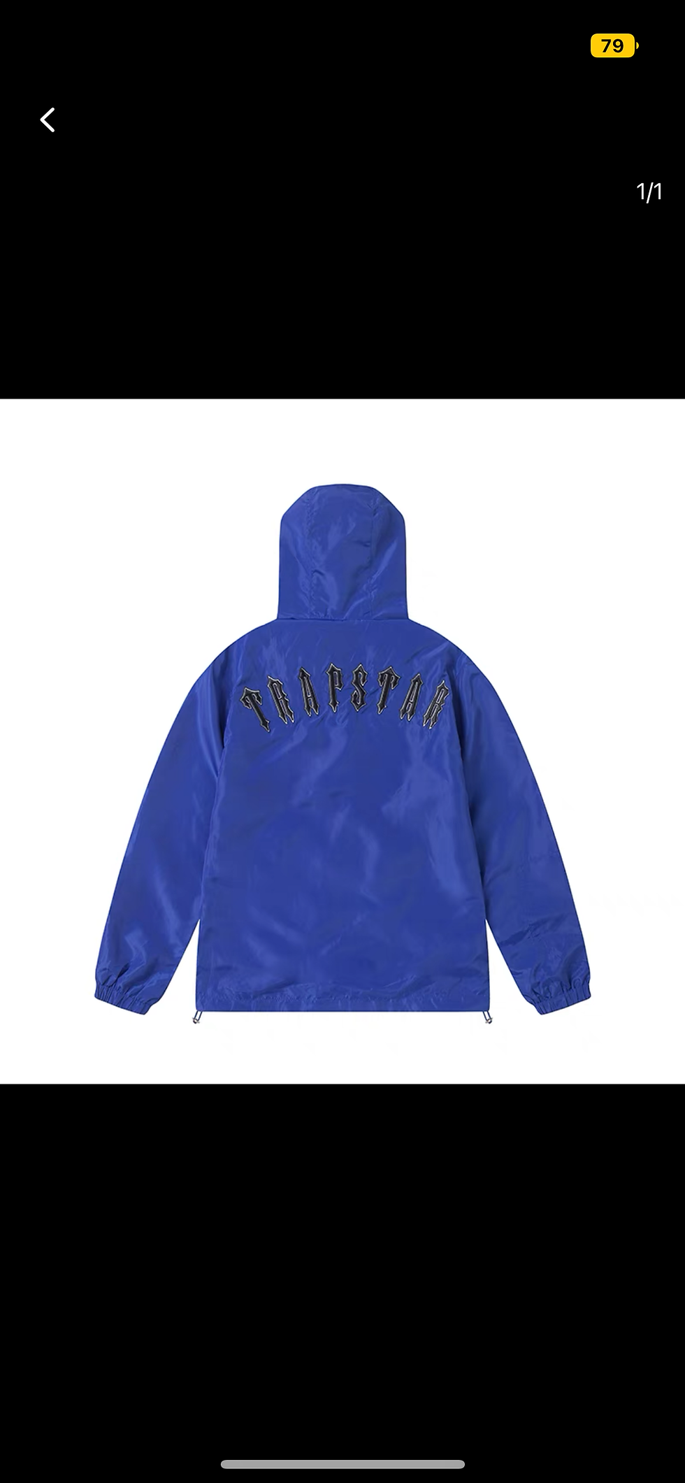 Thumbnail: Trapstar windbreaker jacket 
