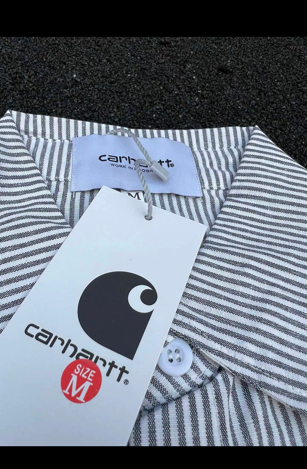 Thumbnail: Carhartt blue lined button up 