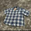 Thumbnail: Stussy blue box button up shirt 