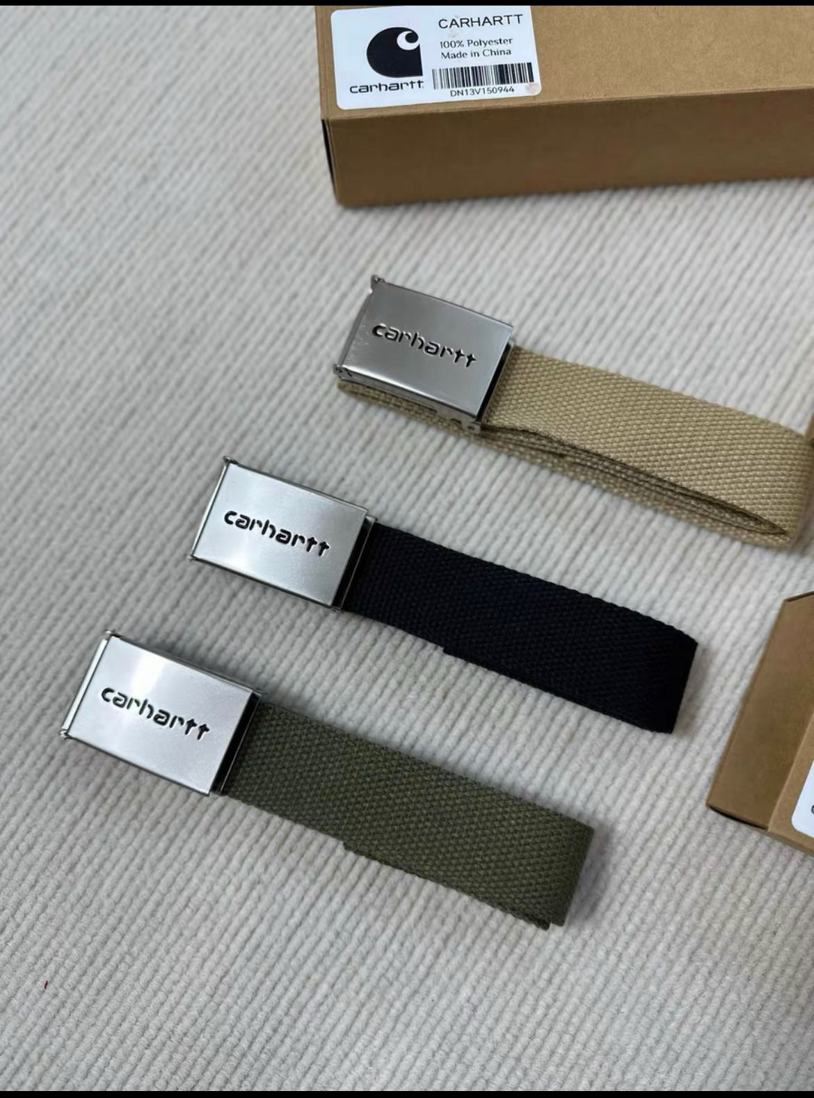 Carhartt belts 118cm 3cm 