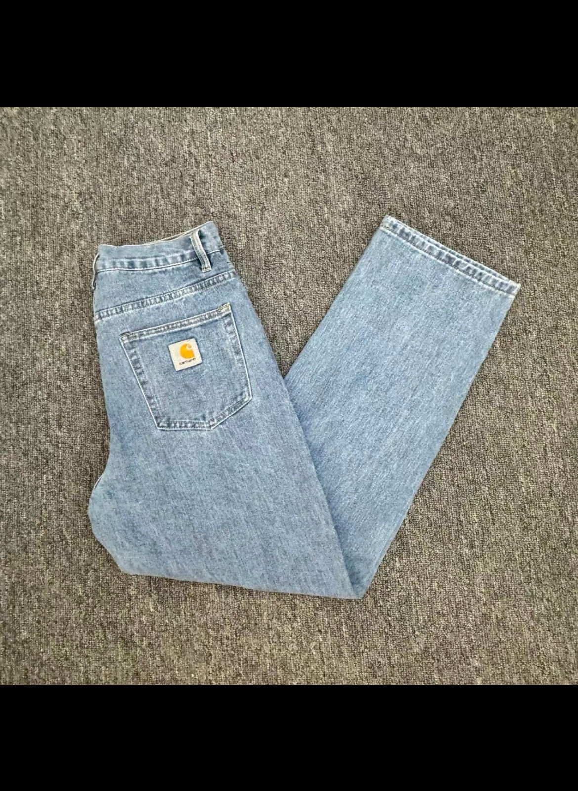 Carhartt light blue basic jeans 