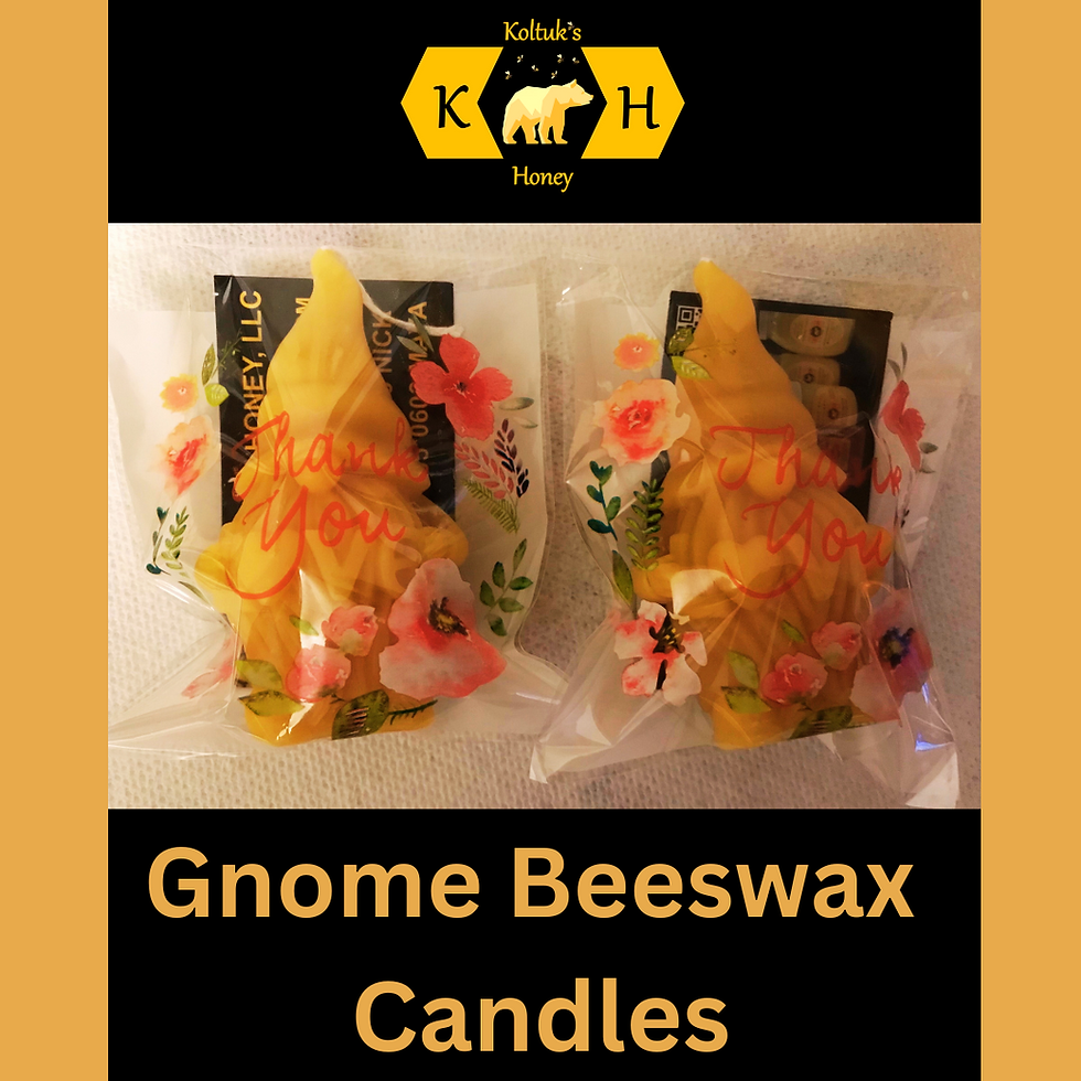 Thumbnail: Gnome beeswax candles, thank you