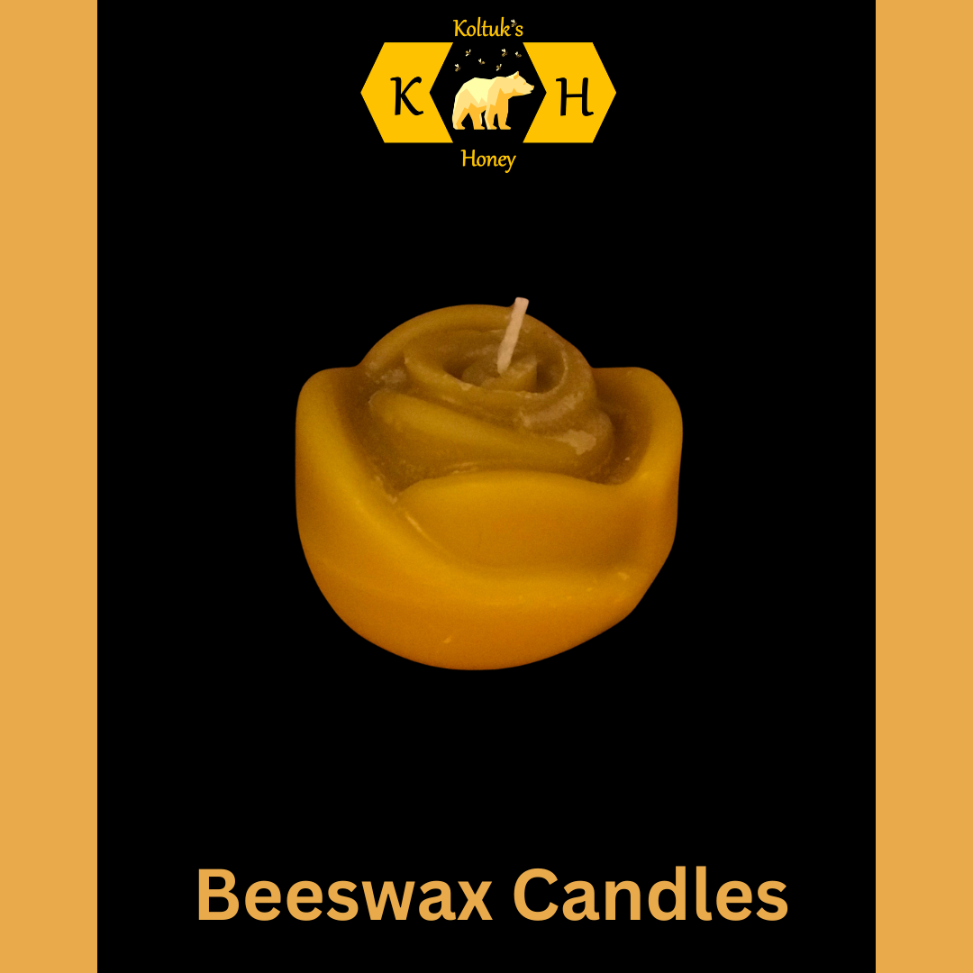 3D Rose Candle