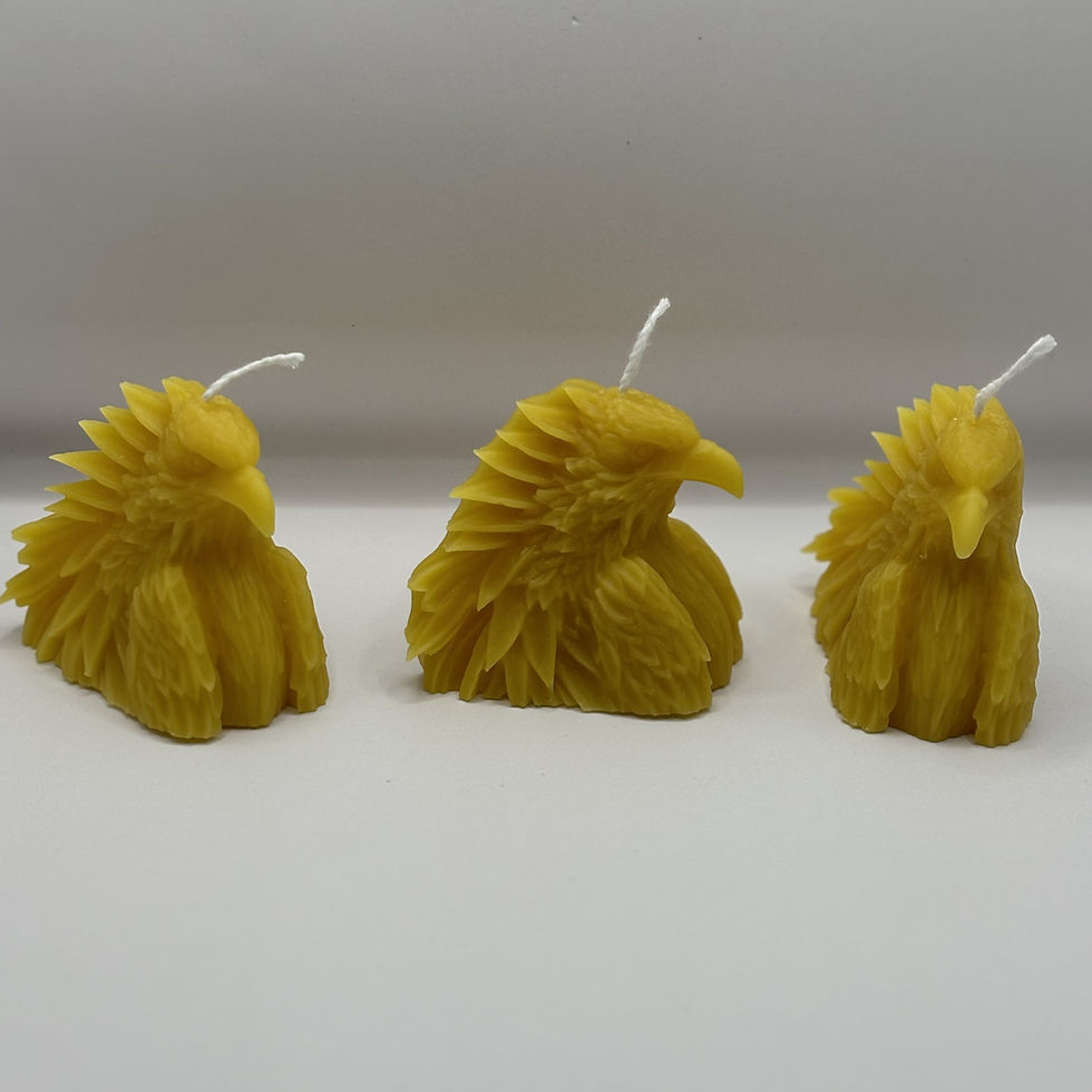 Thumbnail: Eagle Beeswax Candle2