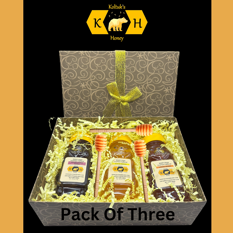 Thumbnail: Koltuk's Honey Pack Of Three honey gift set