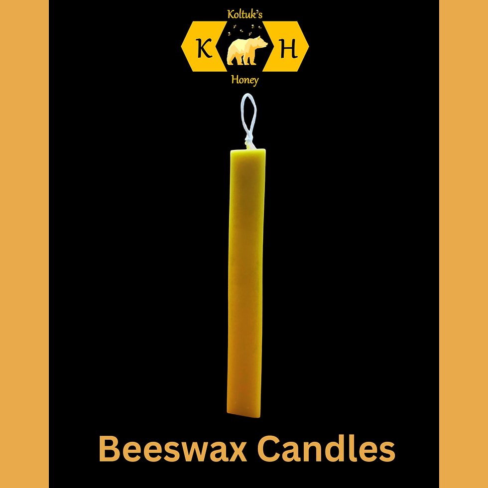 Triangle pillar candle