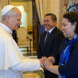 SJC President Meets with Pope Leo XIV